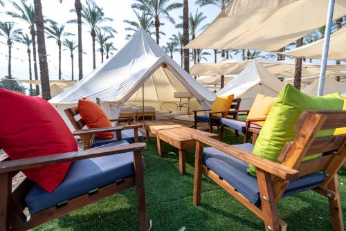정원, Mia Glamping kinneret in 하온