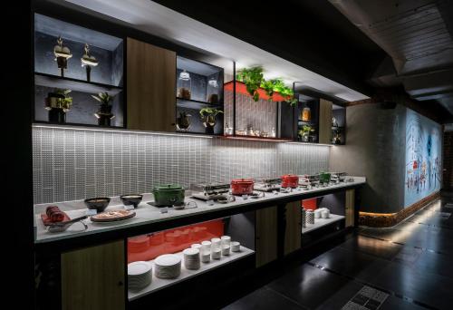 Kitchen, Aiden by Best Western Hennur Bengaluru in HRBR Layout