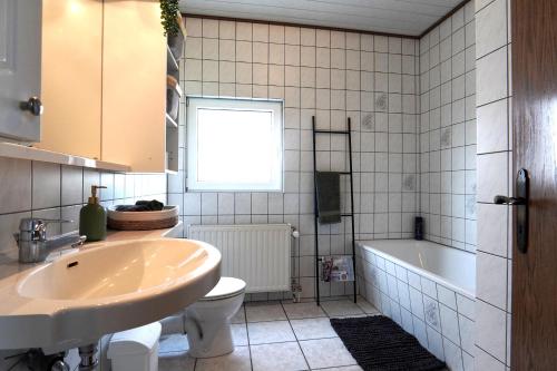 Shower, Nice Apartment with balcony in Kierspe in Kierspe