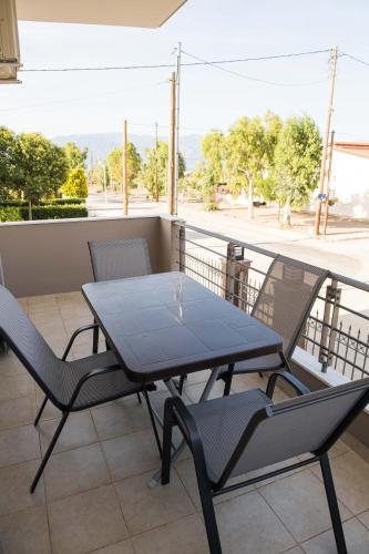 Kilátás, Dream Maisonete With Garden Near In Sea in Longos Aegio