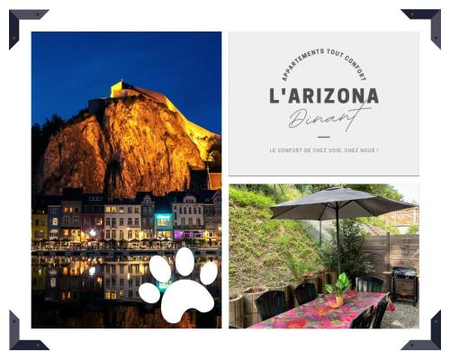  L´ARIZONA Dinant - Appart Arizona, Studio Montana, Loft Nevada - Garden, Free Parking, Dog ok, Pension in Dinant