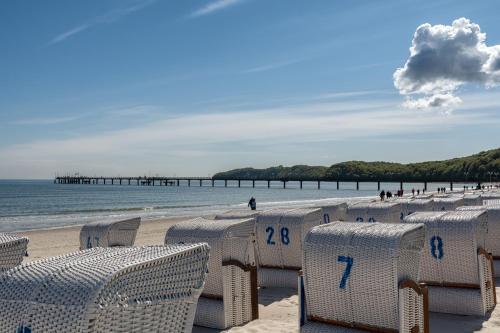 plaża, Pension Anker in Ostseebad Binz