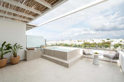 Balcony/terrace, Aura Suites Paros in Paros Island