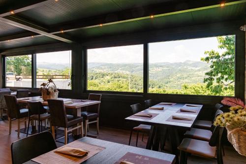 Étterem, Araldo Eco-Lodge in Cerro Veronese