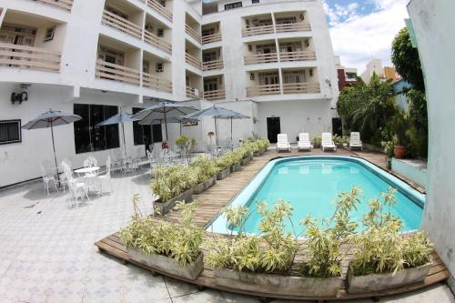 Hotelli välisilme, Atlantico Sul Hotel in Laguna