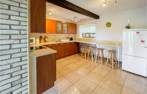 кухня, Holiday Home Lidzbark Warminski Haus Am See Klebowo in Лідзбарк Вармінскій