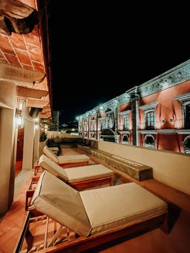 balkon/terasa, Mikaella Hotel in San Miguel De Allende