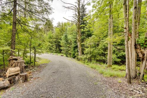 Secluded Elka Park Cabin Hot Tub and Fire Pit!