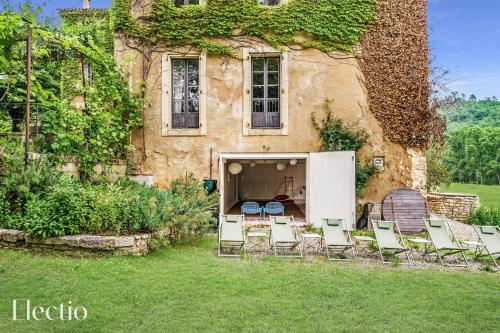 Skats, Parenthese en Luberon in Rustrel