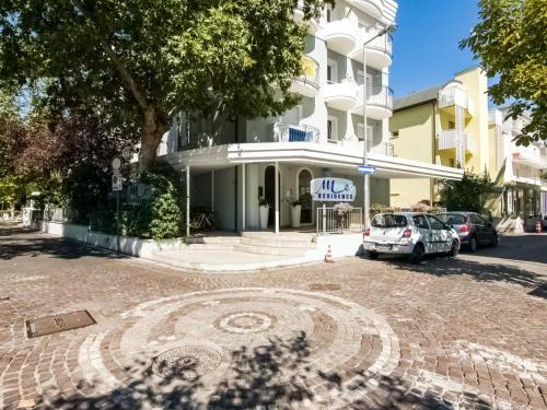 Residence located in a quiet area of Riccione 50 meters from the sea