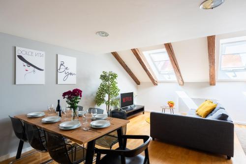 Duplex apartment with AC in Prague Center, Praga
