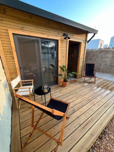 Wood11 - Charming TinyHouse in a Lovely Garden gîte à louer Falfosa