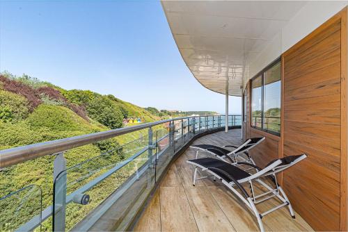 Balcony/terrace, The Sands Sea Front Apartments in Scarborough