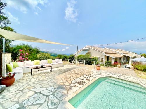 Villa Kessar St Stephanos with private pool by DadoVillas
