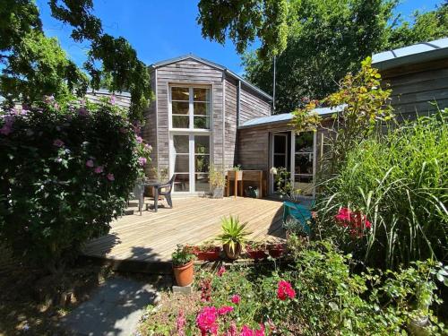 Maison en bois chaleureuse près du Golf de l'Odet - Location saisonnière - Clohars-Fouesnant