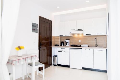 廚房, Kos Olympia Apartment superior in 蘭姆比