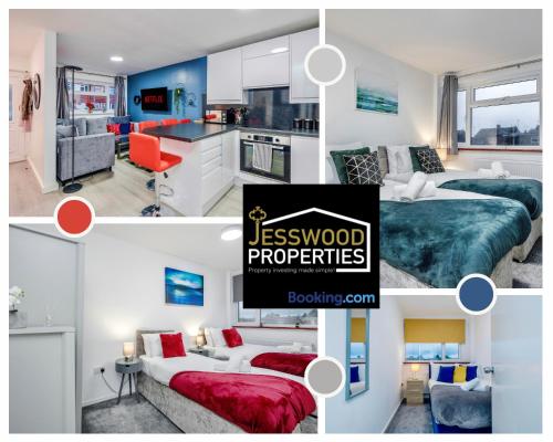 Spacious 5 Bedroom, 3 Bath House by Jesswood Properties Short Lets For Contractors, With Free Parkin