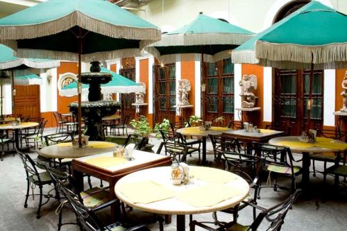 Restaurace, Hotel San Francisco Plaza in Guadalajara