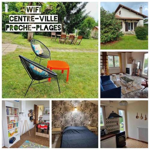 Maison proche des plages Capbreton et Hossegor gîte à louer Bénesse-Maremne