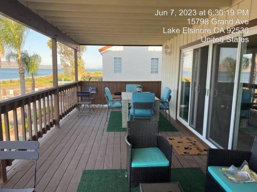 Amazing Lakefront Home with a Private Beach in Lake Elsinore, USA