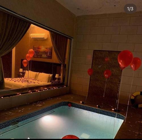 Exterior view of شاليهات بالي انا لبيوت العطلات اقتصادي