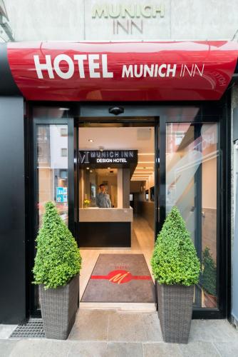 Entrance, Hotel Munich Inn - Design Hotel in Munich