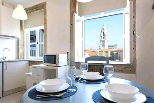 Oporto Blue Liberdade - Central Studio with Amazing View and Kitchenette, Порту