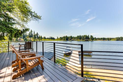 . Gorgeous Long Lake Home with Dock, Kayak, SUP and More
