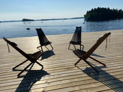 Surrounding environment, StrandRo - mokki jarven rannalla in Larsmo