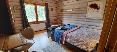 1 double bed, 2 sofa beds