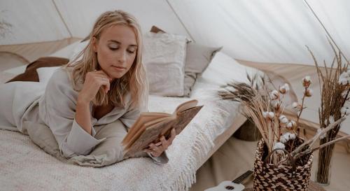  Bell tent in the vineyard with spectacular view in Ortezzano