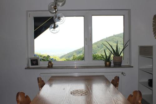 Helle große Wohnung mit grandiosem Ausblick, Terrasse und Balkon