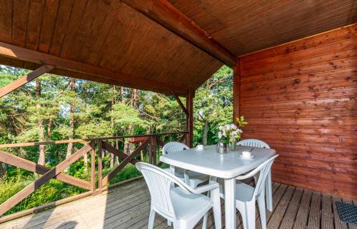 Balkons/terase, Camping de La Vernhe in Saint-Amans-des-Cots
