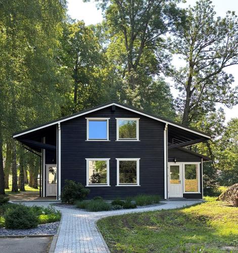 A szálláshely kívülről, Igates pils Brīvdienu māja (Igates pils Brivdienu maja) in Birini