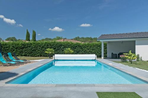 Villa Blanca - Maison climatisée piscine privée - Location saisonnière - Saint-Selve