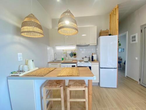 virtuve, Boho Natural Beachfront Detached House in Ag. Konstantinos (Messini)