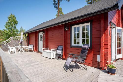 Seaside holiday home in Axmar north of Gavle