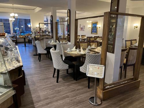 餐廳, 玫瑰園酒店 (Hotel Rosengarten) in 巴德 薩爾佐夫倫