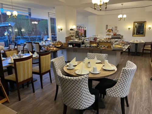 餐廳, 玫瑰園酒店 (Hotel Rosengarten) in 巴德 薩爾佐夫倫