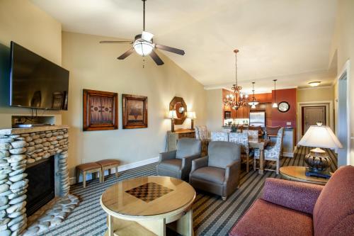 Cityscape Condo Fireplace Community Amenities in Pigeon Forge, USA