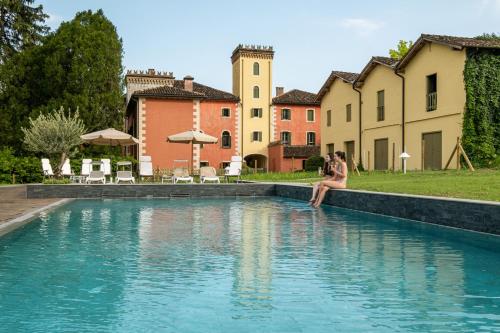 Swimming pool, Villa Clementina - Prosecco Country Hotel in San Pietro Di Feletto