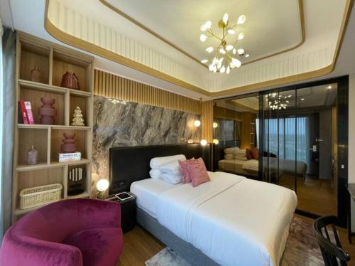 B&B Beran Kidul - Lovely Studio Apartment at Amarta Apartment by Kinasih Suites - Bed and Breakfast Beran Kidul