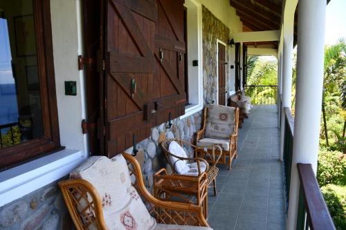 Balcony/terrace, Triple Room Bed and Breakfast main House in Portsmouth