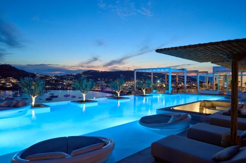 مسبح, Once in Mykonos - Designed for Adults in اورنوس