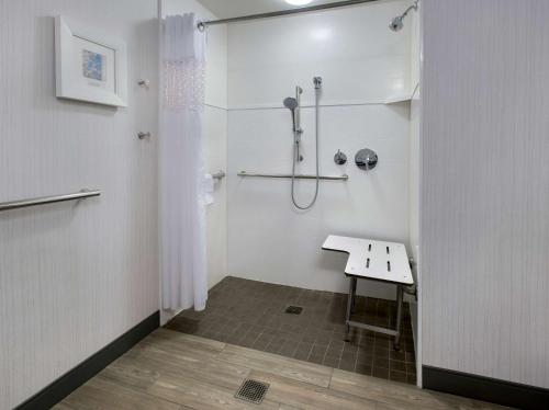 Queen Suite with Roll-In Shower - Mobility and Hearing Access Non-Smoking