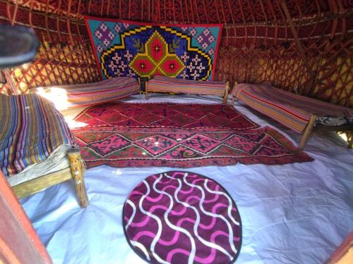 Son-Kul lake yurt camp Mirbek in Kochkorka