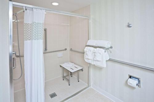 Queen Suite with Roll-In Shower - Mobility and Hearing Access Non-Smoking