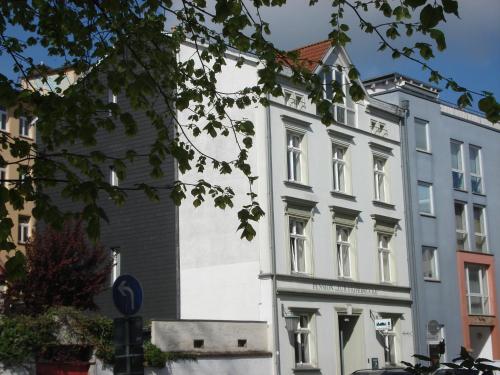 A szálláshely kívülről, Hotel Pension Zur Fahrbrucke in Stralsund