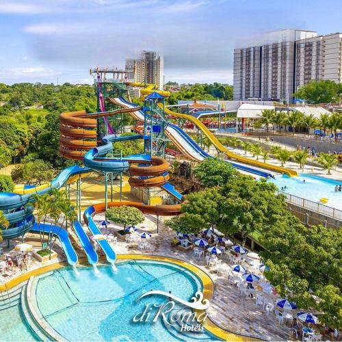 Εξωτερική όψη, Caldas Novas - Spazzio diRoma - Incluso acesso ao diRoma Acqua Park, Splash e Slide in Κάλντας Νόβας