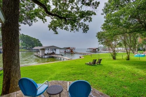 Lakefront Enchanted Oaks Retreat with Dock